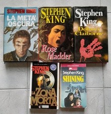 Lotto 5 Libri Romanzi Horror