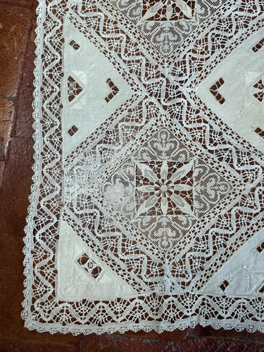 Pizzo antico tovaglia - pizzo,