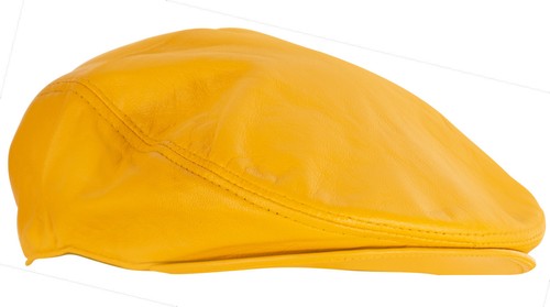 Uomo giallo cappello piatto - uomo,