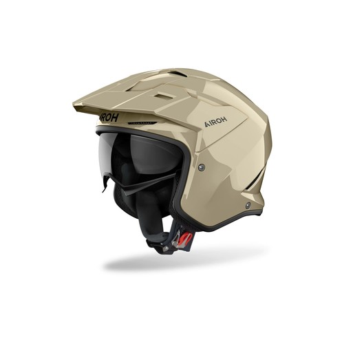 Casco jet trial airoh kombakt - jet,