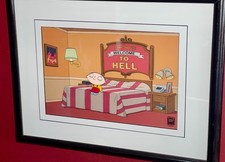 Family Guy Cel Stewie Griffin