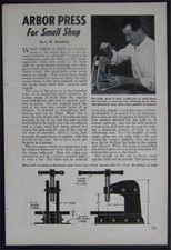 Piccolo negozio ARBOR PRESS