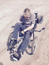 Triciclo reclinabile Rover Terratrike leggermente usato (alimentato dall'uomo, manuale)