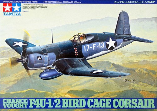 Tamiya 61046 f4u - 1:48, f4u-1/2