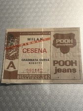 Milan-cesena biglietto/ticket