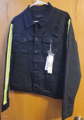 Giacca denim nero kdnk - giacca,