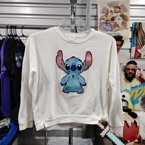 Felpa girocollo lilo and - lilo,