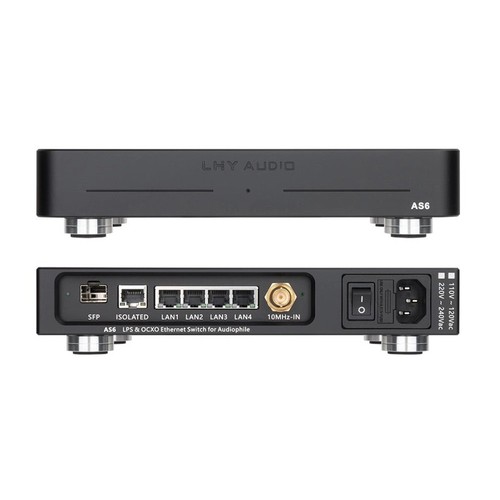 Lhy audio as6 1000mbps switch - 1000mbps,
