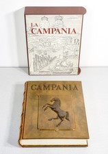 ⚜️ LIBRO COLLEZIONE CAMPANIA EDITALIA 1985 CUOIO SBALZATO ED LIMITATA NUMERATO