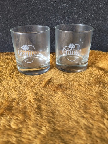 Pair grants scotch - grants, whisky