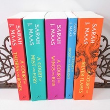 Court of Thorns and Roses Complete Fantasy Gift 5 Book Series Sarah Maas