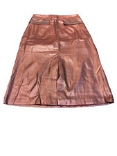 KATE SPADE NEW YORK Metallic Pink Skirt, Size 4, NWOT