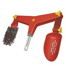 Pulitore grondaie giardino lupo scoop e spazzola GCM giardino pulizia multi cambio