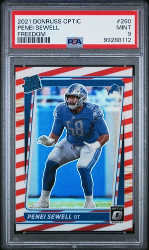 Penei sewell 2021 donruss - penei,