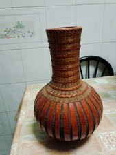 Vaso Vintage In Vimini