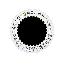 ROLEX White Date Disc - cal