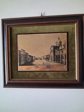 QUADRO IN ARGENTO CORSO DELLA