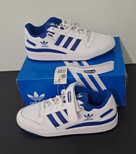 Adidas forum low bianco blu - adidas,