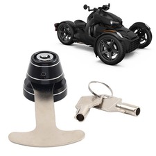 Blocco casco manubrio antifurto CNC alluminio per Can Am Ryker 600 900 Ace Rally