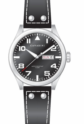 Cavadini orologio flieger xxxl - flieger,