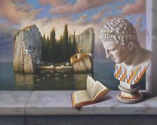 ANTONIO NUNZIANTE - VISIONE - DIPINTO 40x50 (OPERA INCORNICIATA)