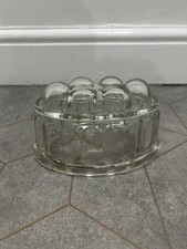 Vintage Glass Oval Jelly Or