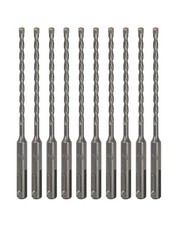 Set 10 pezzi punte da trapano