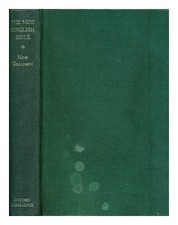 VARI AUTORI La nuova Bibbia inglese: Nuovo Testamento 1961 Prima Edizione Har...