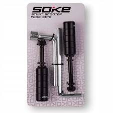 2x Pedane Nere con Chiavi per