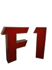N. 1 Lettera Rossa da insegna