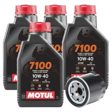 KIT TAGLIANDO OLIO MOTUL Kawasaki Z1000 A1,A2,A3,A6F (ZR1000) 03-06 + FILTRO OLI