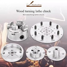 Self-Centering Scroll Chuck Thread 4 Jaw Turning Wood Working DIY Lathe 100mm