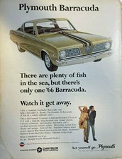 Orologio Plymouth Barracuda