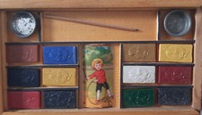 Acquerelli Antichi In Scatola Originale primi ‘900