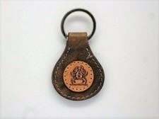 PORTACHIAVI IN PELLE E CUOIO