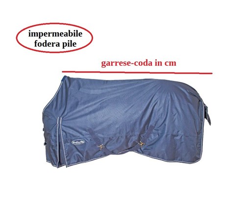 Coperta cavalli invernale