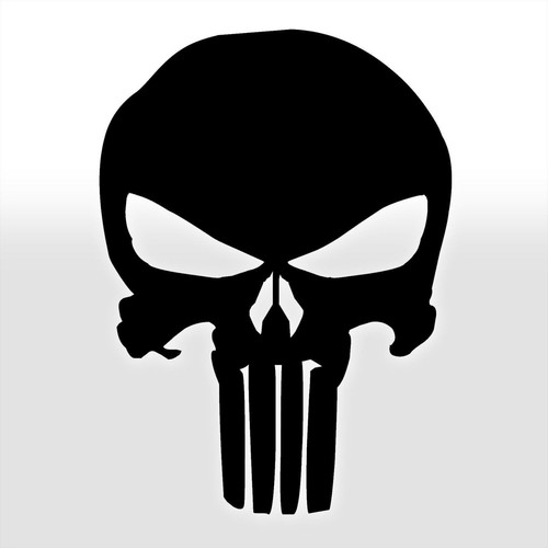 Punisher skull sticker - punisher,