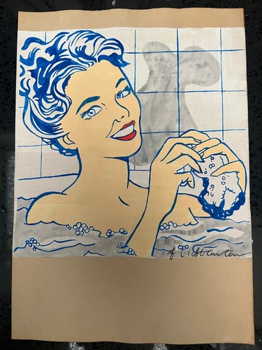 Roy lichtenstein fatto - roy, a
