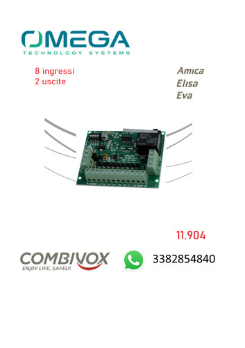Combivox 904 espansione 8 - combivox,