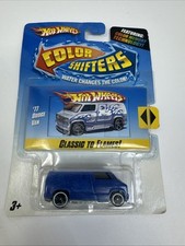 Hot Wheels DODGE VAN 77 Classic Flames Cambio Colore OH5 Foro Aperto Ruota 5 Raggi