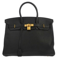 Hermes Black Togo Birkin 35