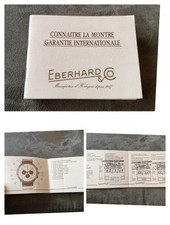 EBERHARD AVIOGRAF 31032 CHRONOGRAPH GUARANTEE AND INSTRUCTION WATCH UHREN 