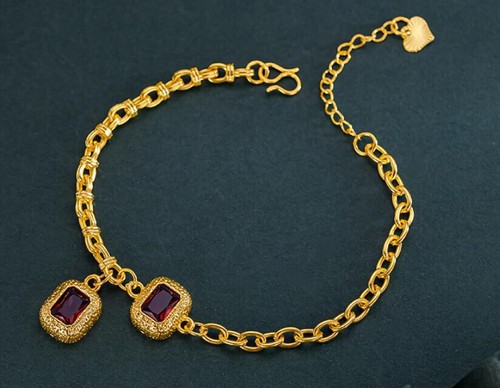 Gioielli bambina rubino 24k - da,