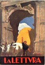 1929 - Rivista " La Lettura " -  Marcello Dudovich