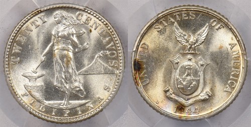 Filippine 1944 centavos - d, 20
