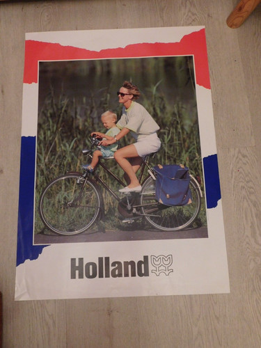 1990 holland poster woman - ',