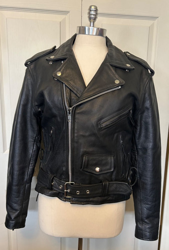 Giacca moto vintage fmc - giacca,