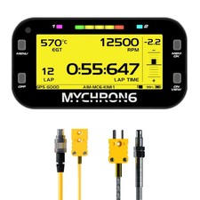 AIM MyChron 6 Dash Logger / Karting Lap Timer (GPS) - Sensore EGT Standard M5