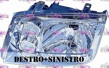 COPPIA FARI FANALE PROIETTORE DX+SX VW BORA 98>05 DAL 1998 AL 2005 SENZA FENDINE
