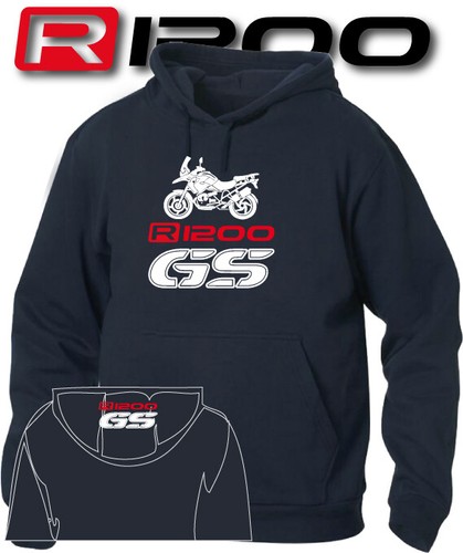 Felpa hoodie printed bmw r - hoodie, gs